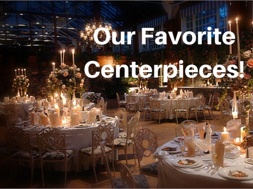 Ostrich Feather Centerpieces