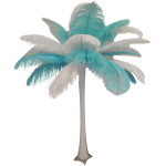 Ostrich Feather Centerpiece