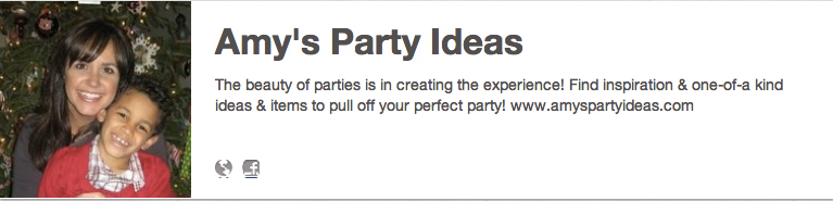 Amy's Party Ideas on Pinterest