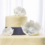 wedding cake topper flowers