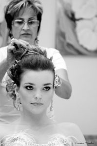 Wedding hairstylist