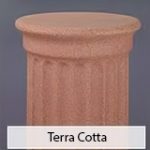 Terra Cotta Wedding Column