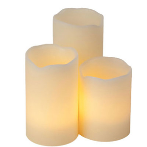 Flameless Candle Trio