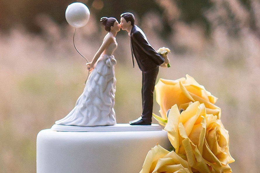 wedding cake topper